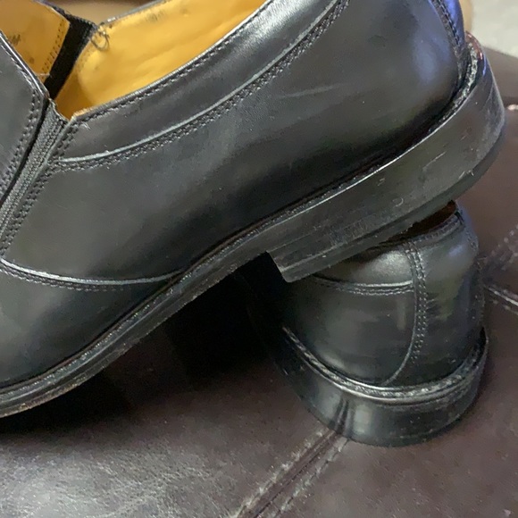 Men’s black leather upper dress shoes, size 10 1/2 - Picture 2 of 7